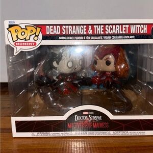 Funko Pop: Dead Strange & Scarlet Witch in Red and Black fromDoctor Strange 1027